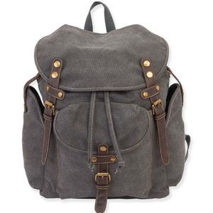 CargoIt Gray Denim Backpack